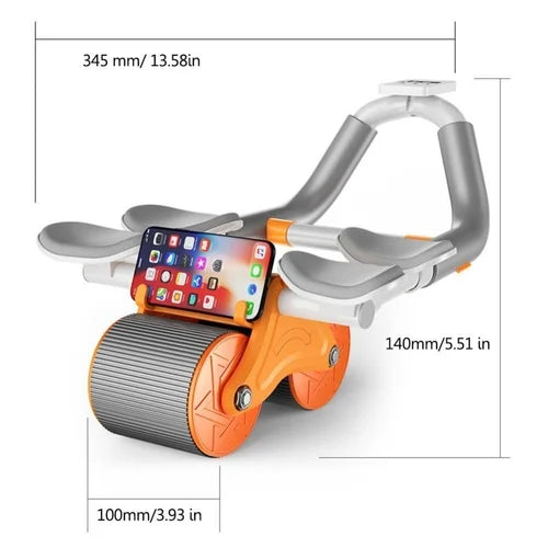 2-in-1 Abs Roller Wheel for Workouts