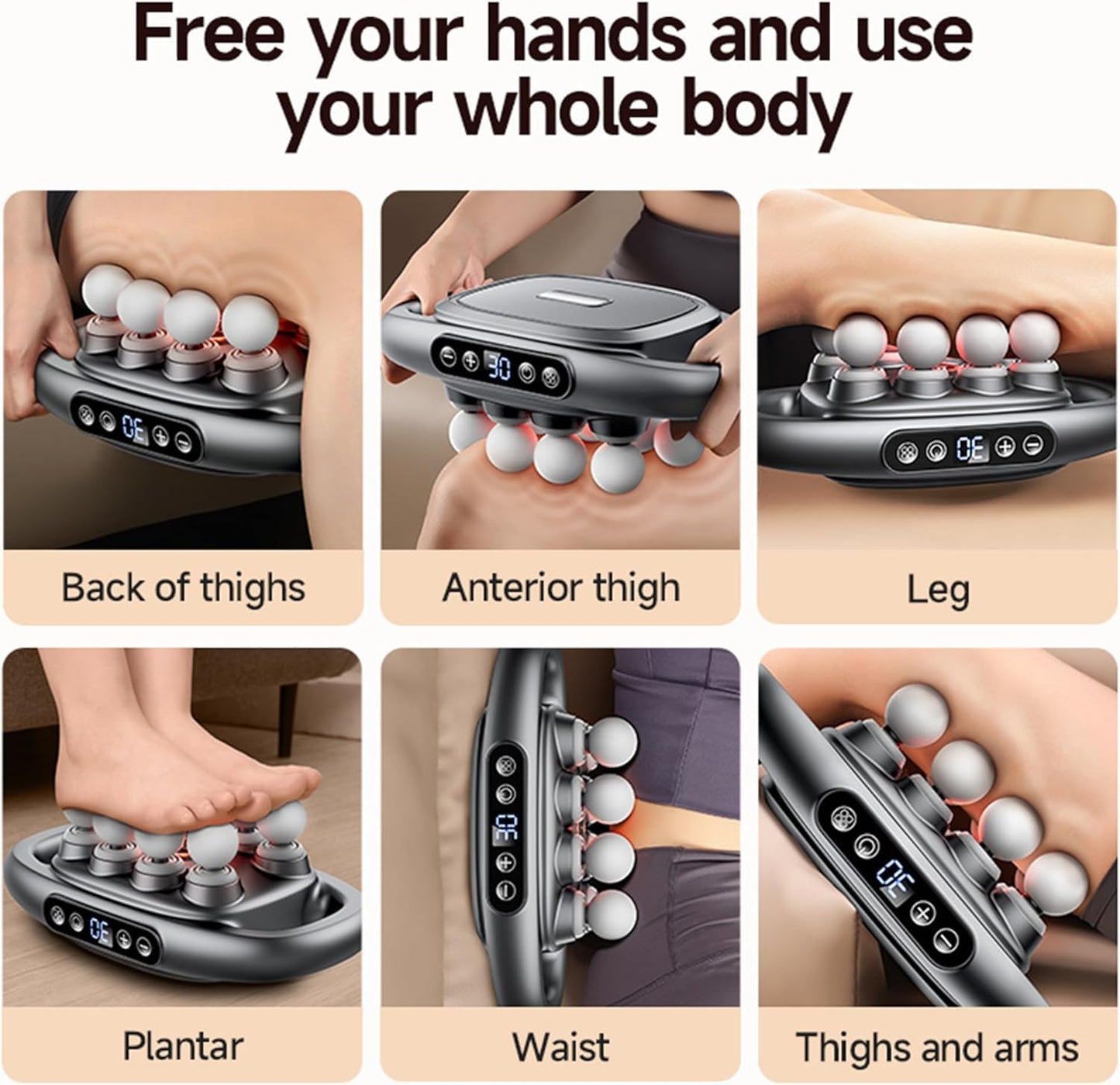 8 headed Massager - جهاز التدليك الثماني