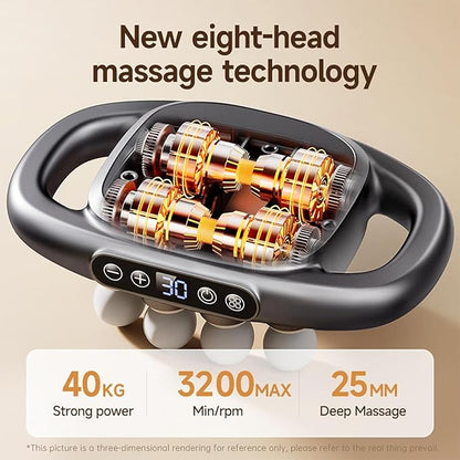 8 headed Massager - جهاز التدليك الثماني