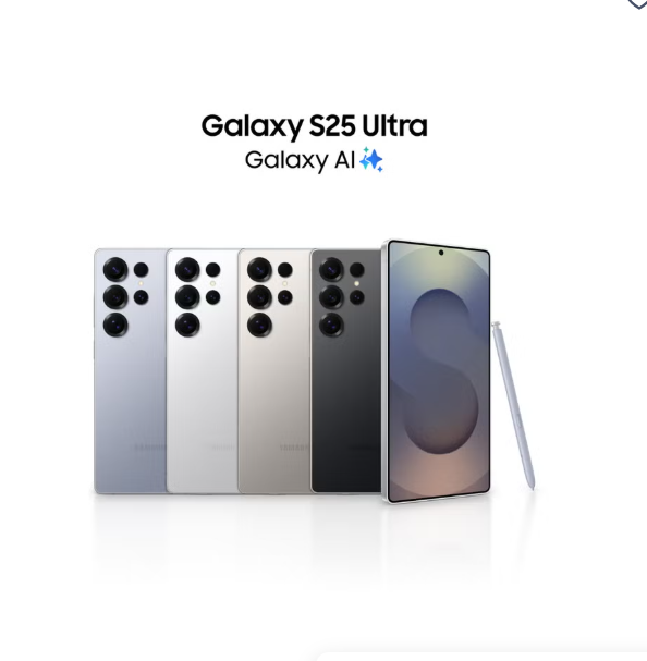 Samsung Galaxy S25 Ultra AI Dual SIM – هاتف ذكي فائق الأداء بكاميرا احترافية وذكاء اصطناعي متطور