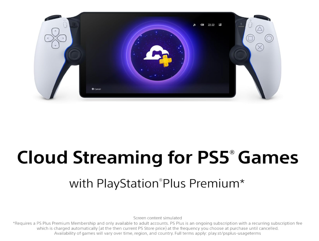 PlayStation Portal™ Remote Player | جهاز اللعب عن بُعد لـ PS5 | Wireless Gaming Experience
