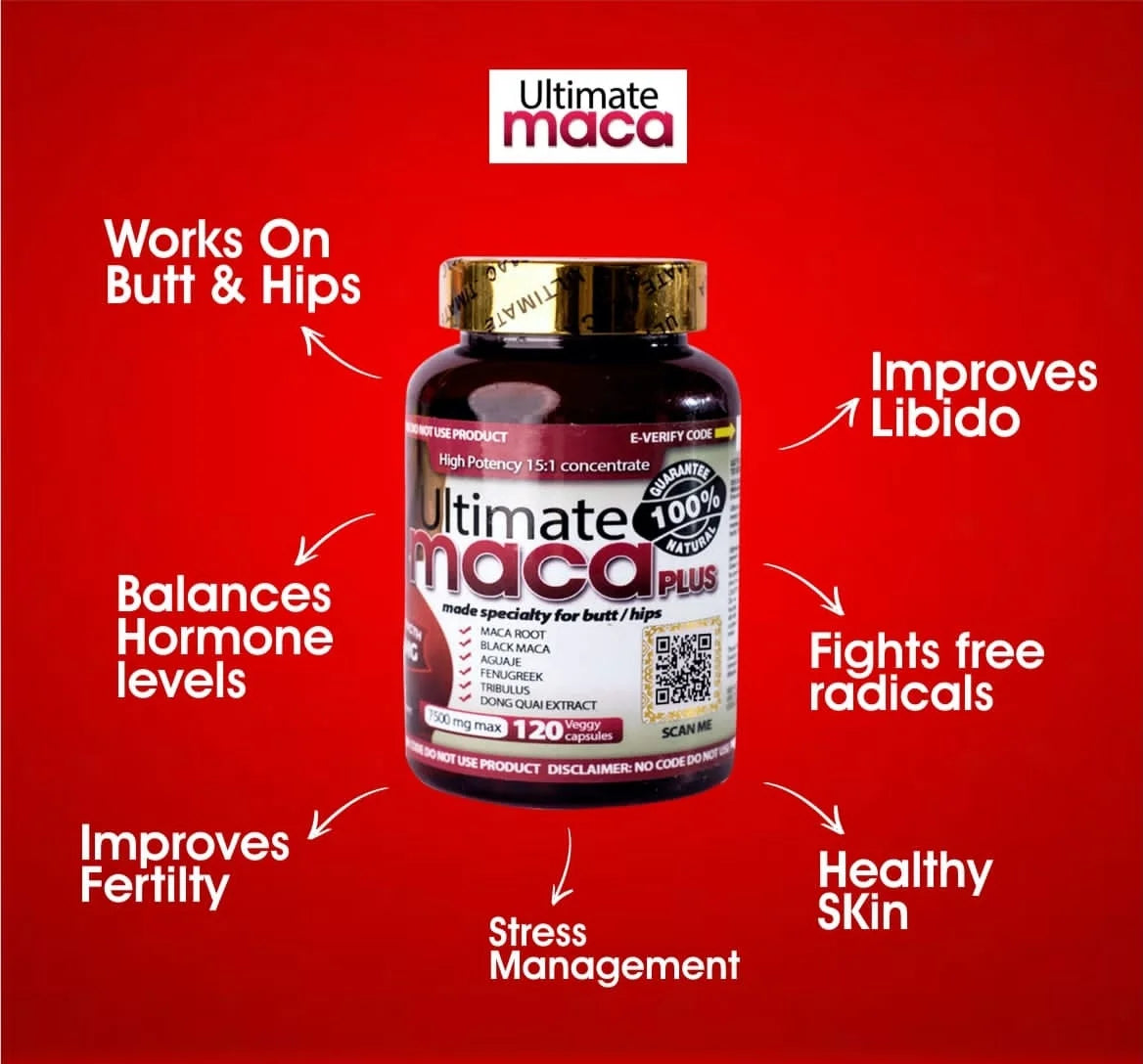 Ultimate Maca Plus Capsules Pack of 2 | Buy 1 Get 1 Free