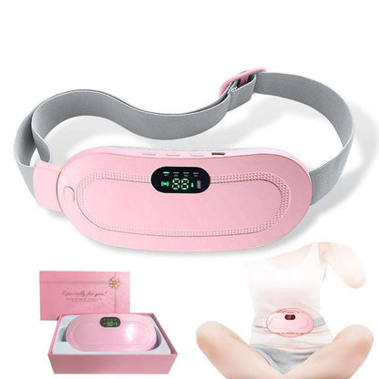 Electric Period Cramp Massager Vibrating Heating Belt