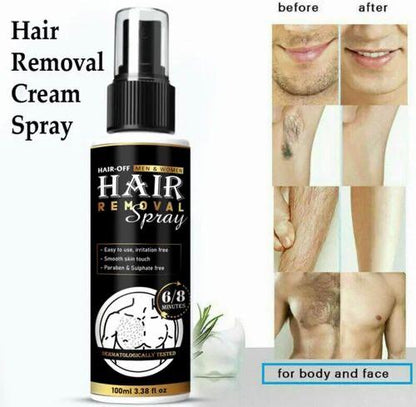 Fast Hair Removal Spray    رذاذ سريع لإزالة الشعر