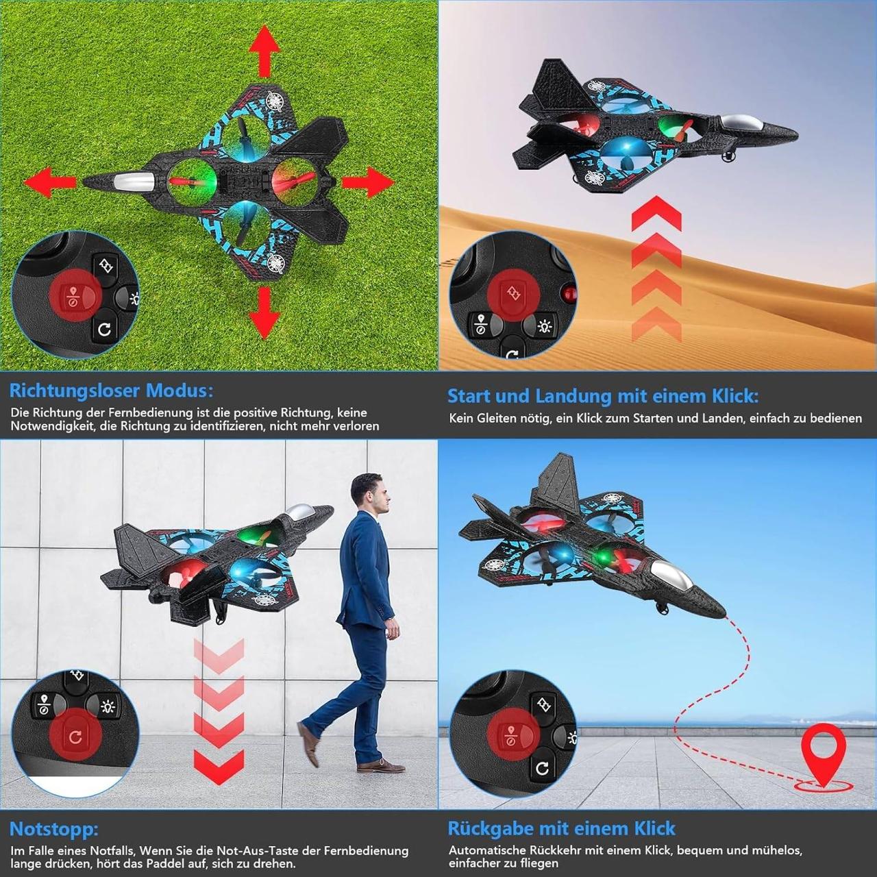 Remote Control Plane   طائرة تحكم عن بعد ببطارية مزدوجة